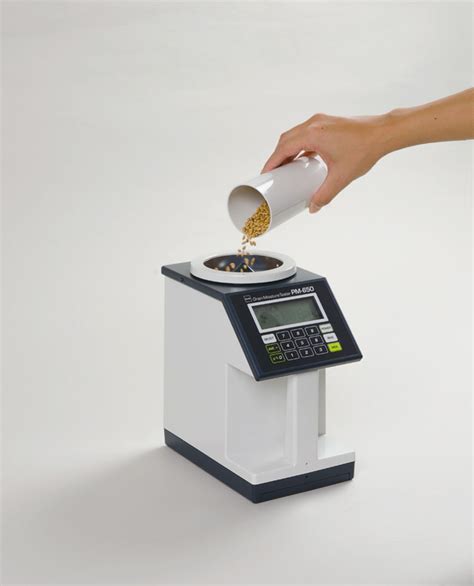 Seeds and grain moisture meter 